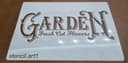 شابلون لاتین GARDEN